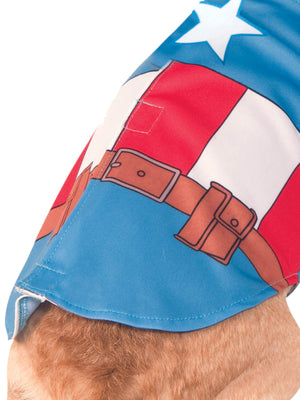 Captain America Pet Costume