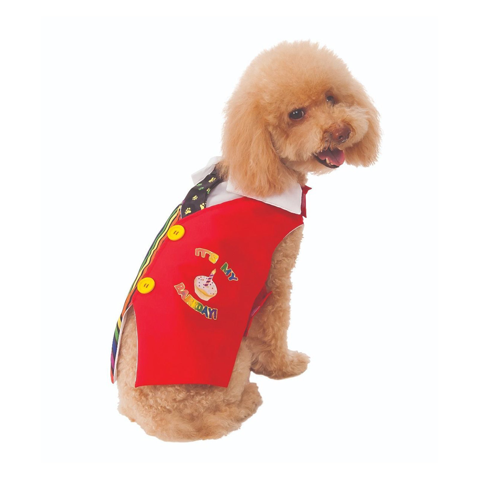 Barkday Vest Pet Costume Costume