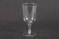 Clear Plastic Wine Glass 6PK