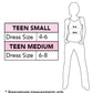 Open Ribs Costume Teen 630924