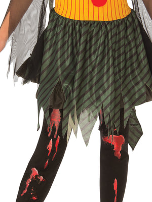 Zombie Girl Clown Costume Child 641127