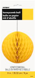 Honeycomb Ball Yellow 20 cm