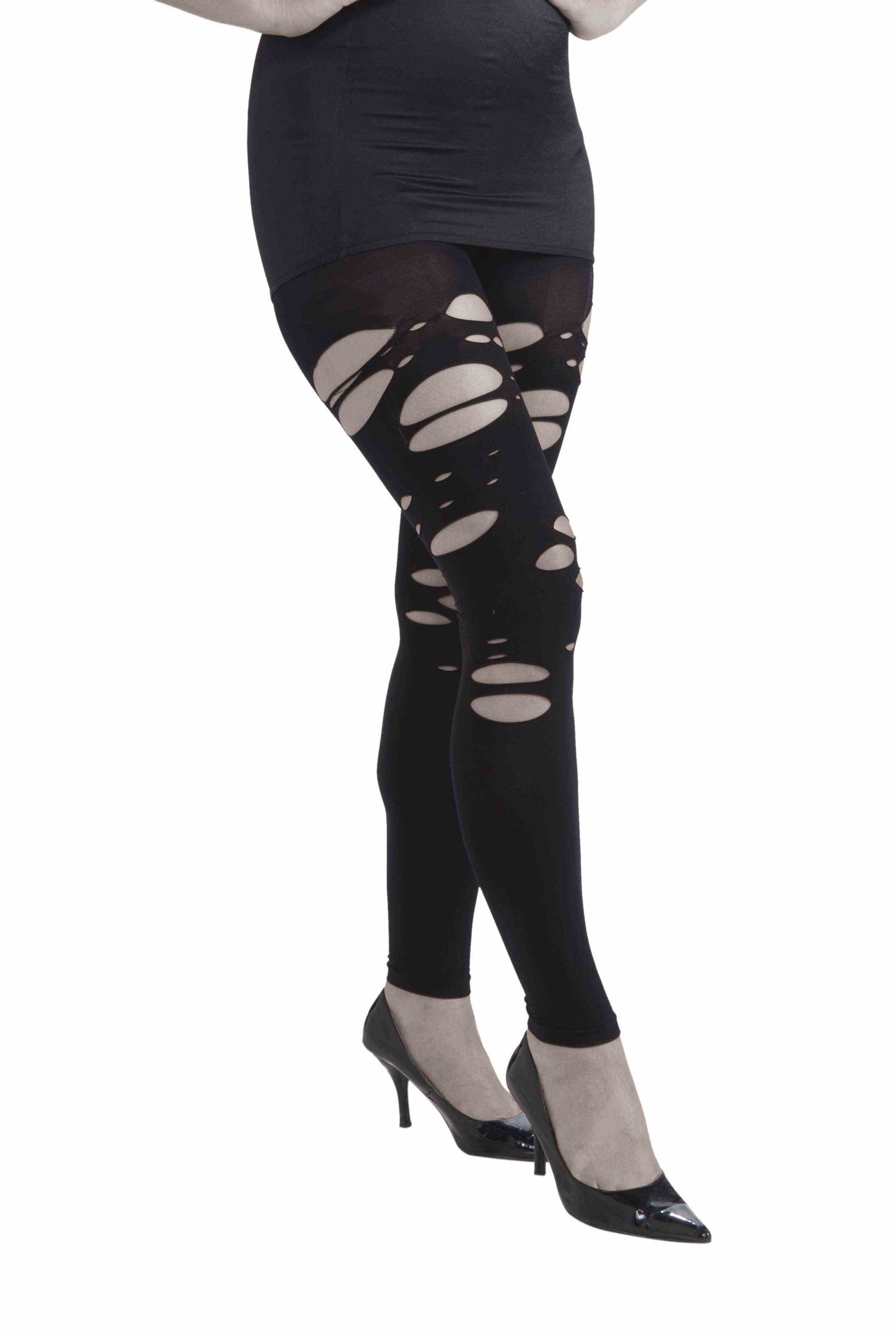 Zombie Torn Leggings - Adult