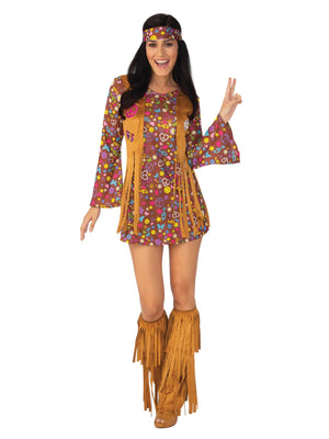 Summer Of Love Ladies Hippie Costume, Adult