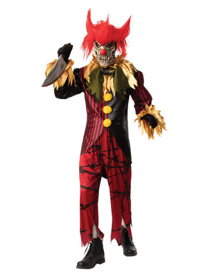 Crazy Clown Costume, Adult