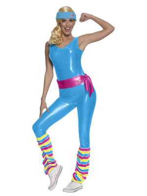 Barbie Exercise Costume, Adult