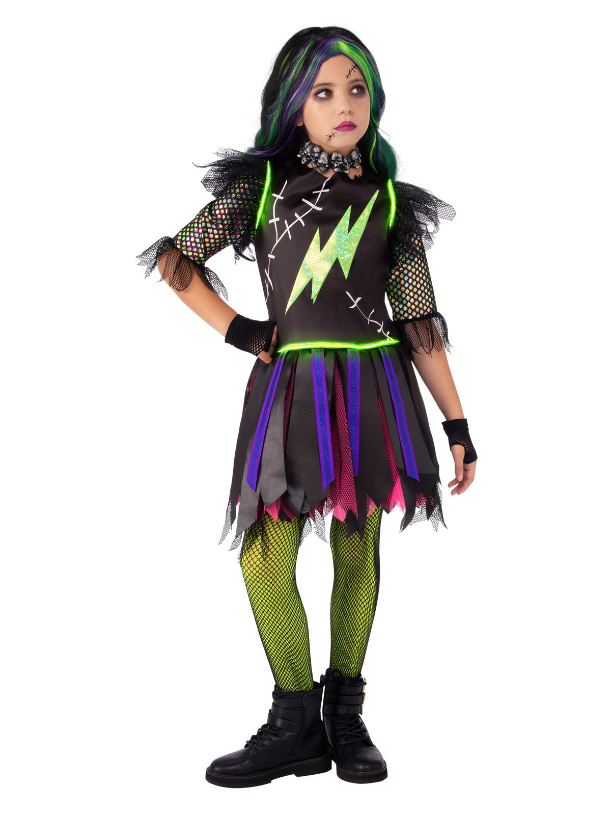 Frankie Girl Light Up Costume, Child