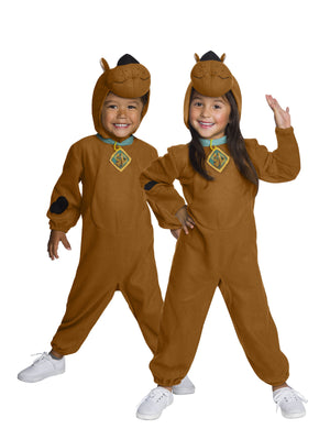 Scooby Doo Deluxe Costume With Lenticular Badge, Child