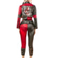 Harley Quinn Jumpsuit Costume, Adult