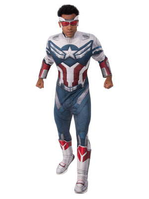 Captain America Dlx Falcon & Winter Soldier Costume, Adult