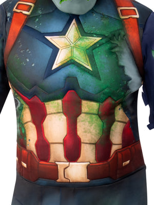 Captain America 'What If?' Zombie Deluxe Costume, Adult