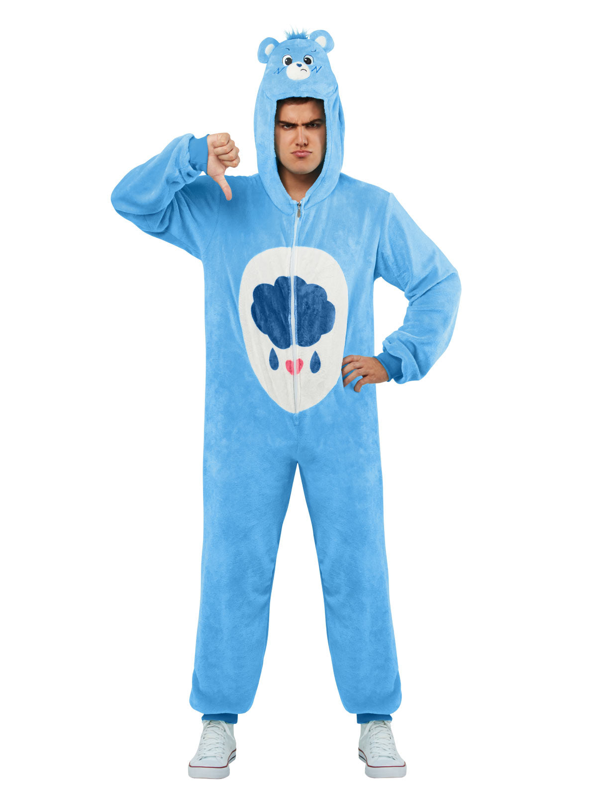 Grumpy Bear Carebears Costume, Adult