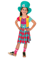 Mad Hatter Girls Classic Costume, Child