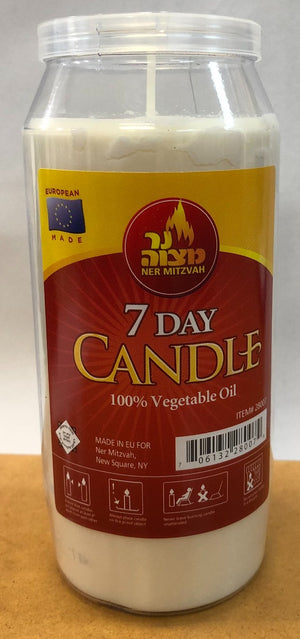 Neronim 7 Day Memorial Candle 