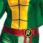 Tmnt Raphael Jumpsuit Adult 810233