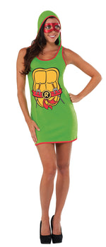 Tmnt Raphael Tank Dress, Adult