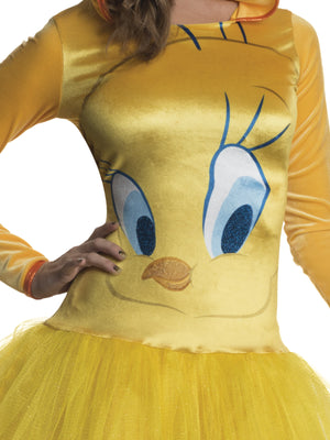 Tweety Hooded Tutu Dress Adult 810400