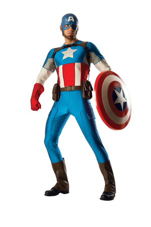 Captain America Collector'S Edition Costume, Adult