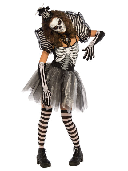 Dancing Skeleton Deluxe Costume, Adult