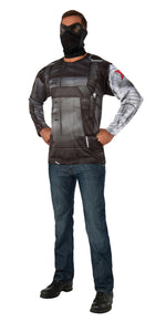 Winter Soldier Costume Top, Adult