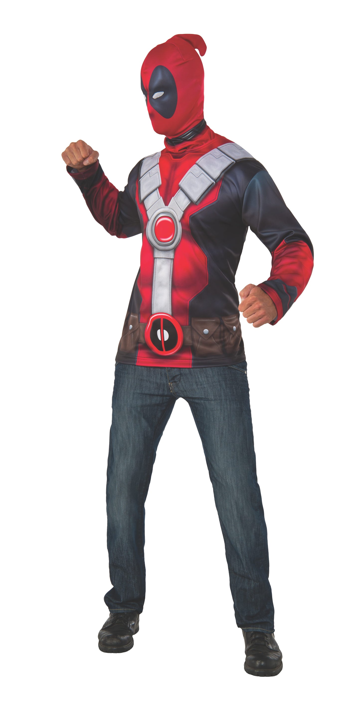 Deadpool Classic Costume Top, Adult