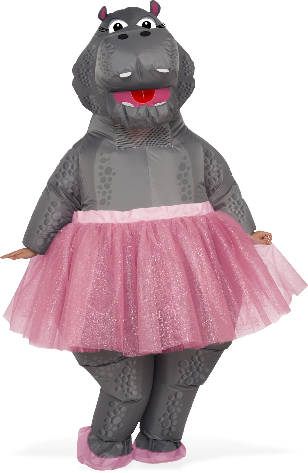 Hippo Inflatable Costume, Adult