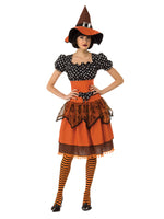 Polka Dot Witch Costume, Adult