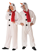 Snowman Onesie Jumpsuit, Adult