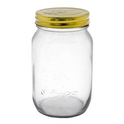 Roma Glass Conserve Jar 550ML 8.5X8.5X13CM