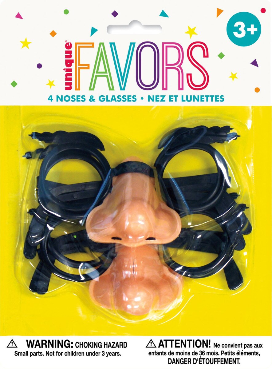 Noses And Glasses-4PK