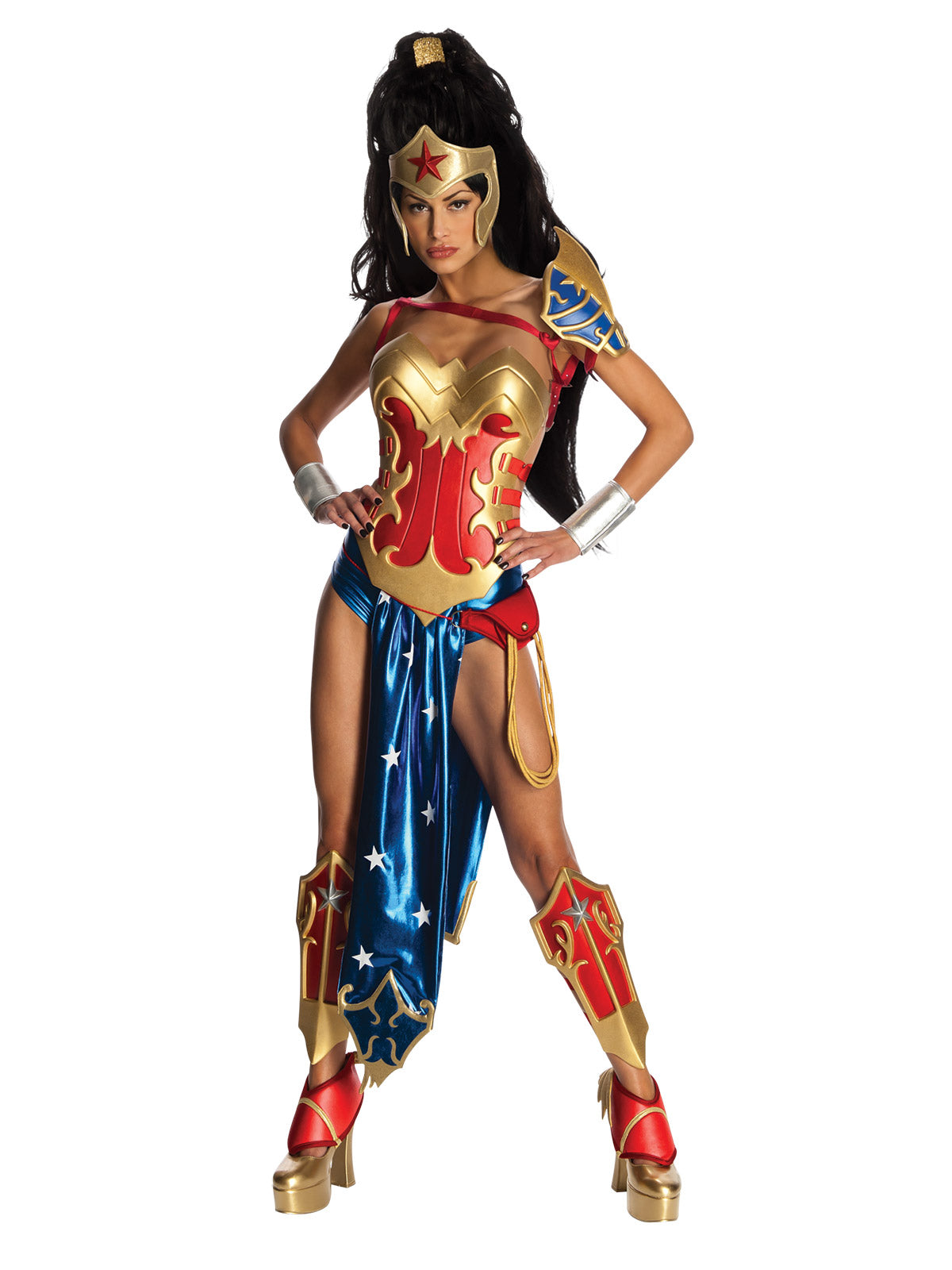 Wonder Woman Anime Secret Wishes Costume, Adult