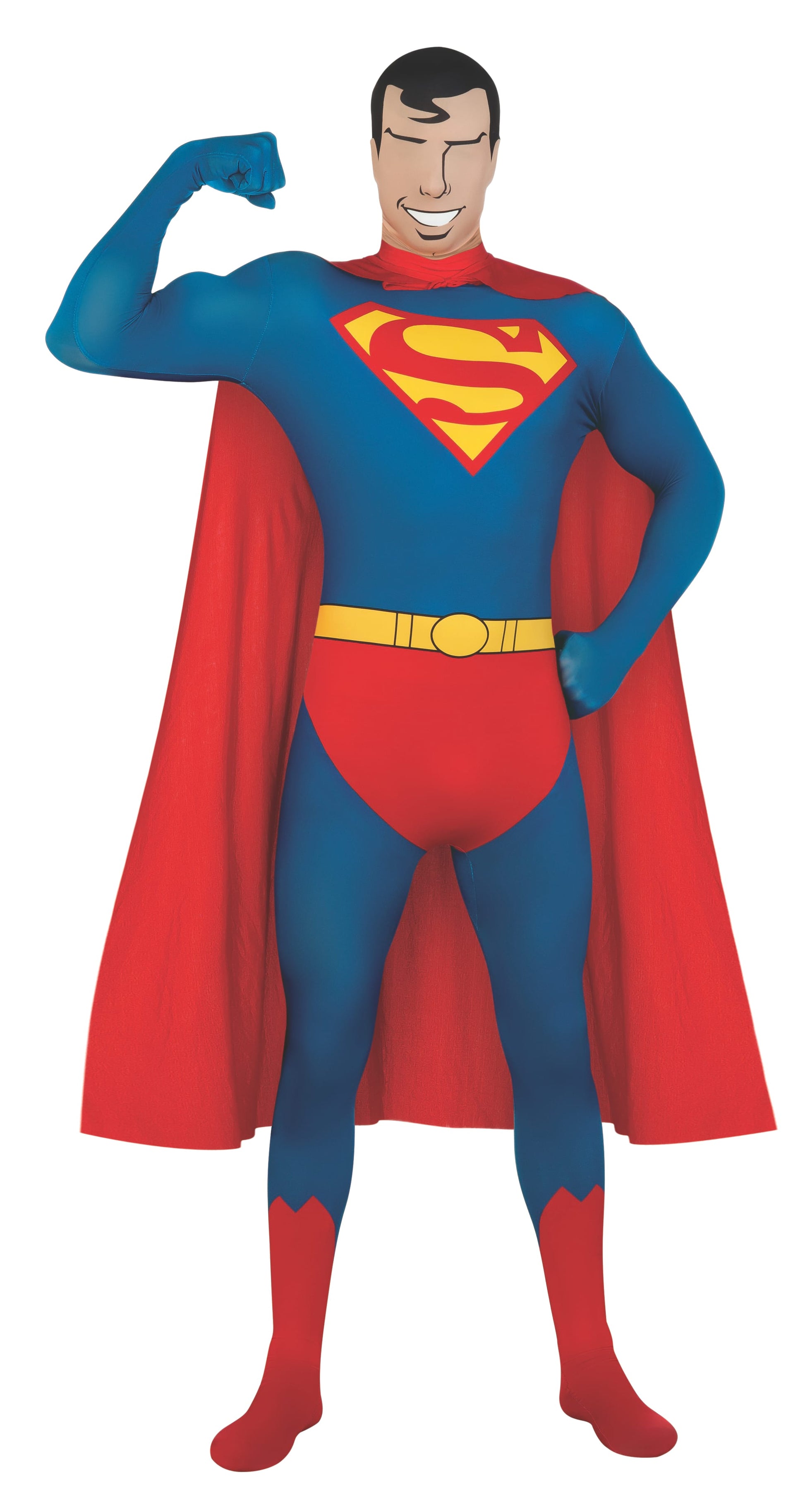 Superman 2Nd Skin Suit, Adult