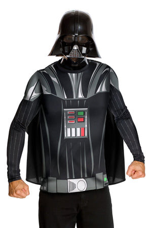 Darth Vader Classic Costume Top & Mask, Adult