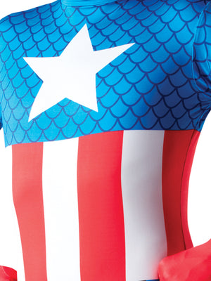 Captain America 2Nd Skin Suit, Adult