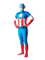 Captain America 2Nd Skin Suit, Adult