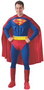 Superman Muscle Chest Costume, Adult