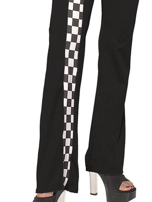 Black Racer Secret Wishes Long Jumpsuit, Adult