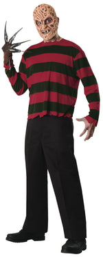 Freddy Krueger Costume Top, Adult