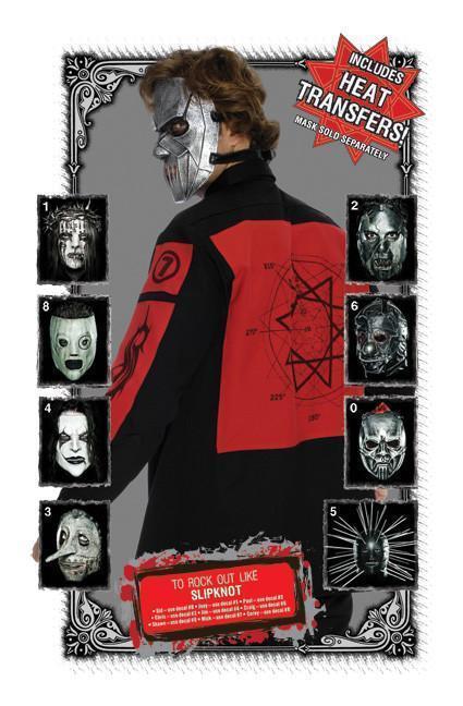 Slipknot Uniform Costume, Adult