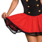 Navel Pin Up Secret Wishes Costume Adult 889109