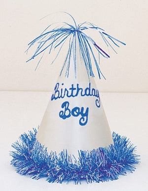 Birthday Boy Glitter Hat