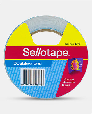 Sellotape Double Sided Tape 12mmx33m