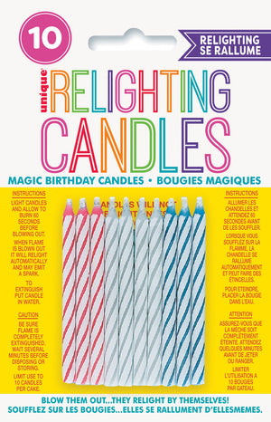 Relight Magic Birthday Candles