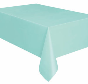 Mint Unique Plastic Tablecover Rectangle