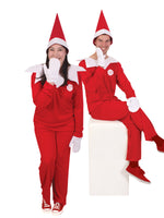 Elf On The Shelf Unisex Costume, Adult