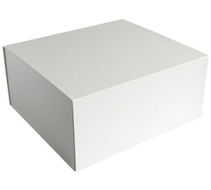 Magnetic Lid Gift Box Large White