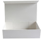 Magnetic Lid Double Bottle Box-White Linen