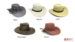 Hemp Material Cowboy Hats