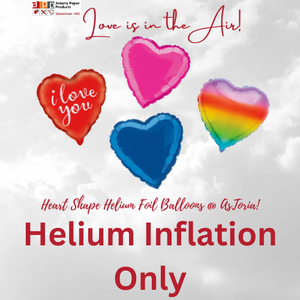 Helium Inflation Only-Regular Foil Per Balloon