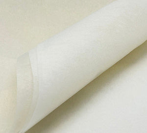 Non-Woven Flower Wrapping Paper Sheets-Cream